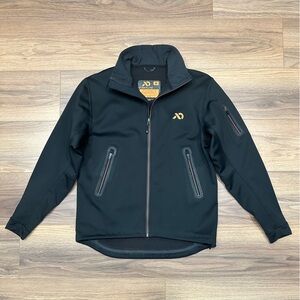 First Lite North Branch Jacket Soft Shell Jacket in Black Size Medium